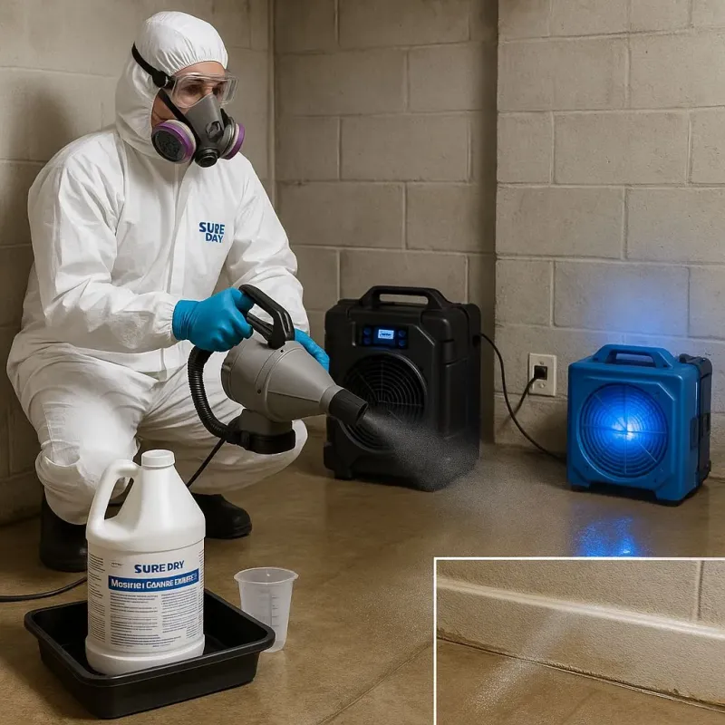 Sanitization and Odor Removal process in Cheswick, PA