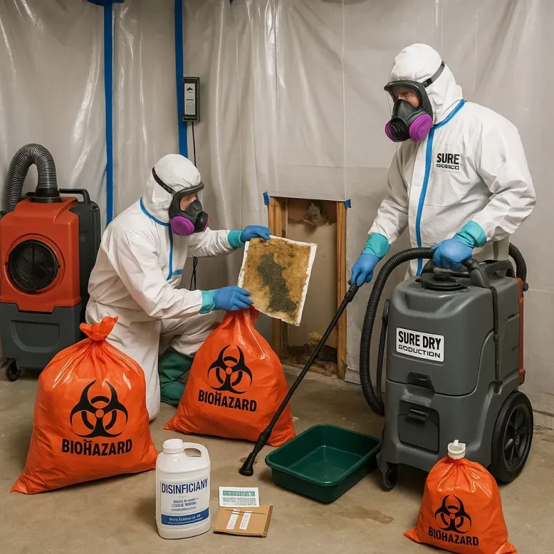 Contaminated Water Handling Protocols process in Cheswick, PA
