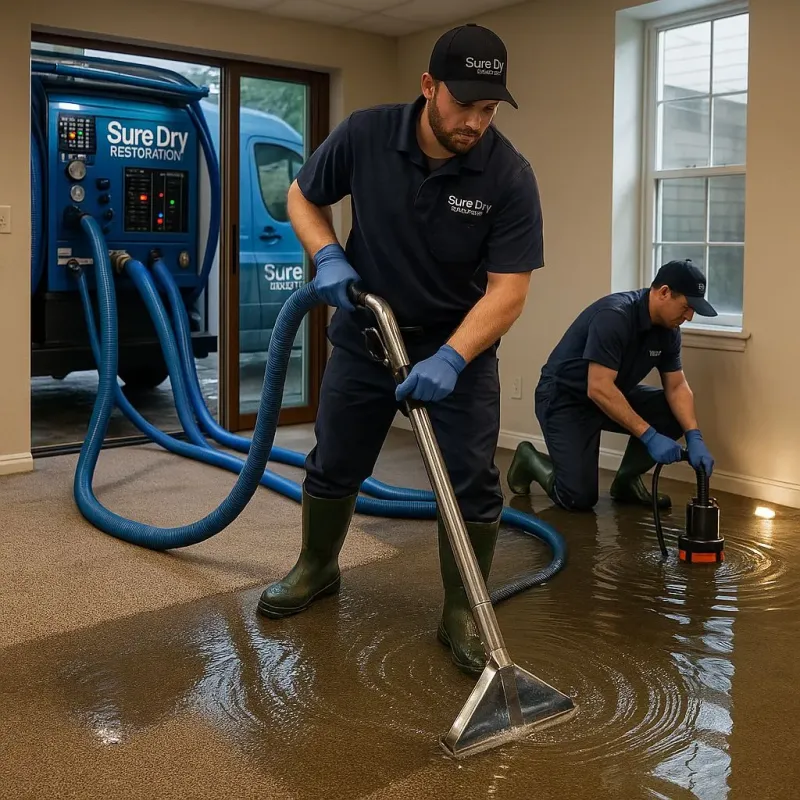 Water Extraction and Removal process in Cheswick, PA